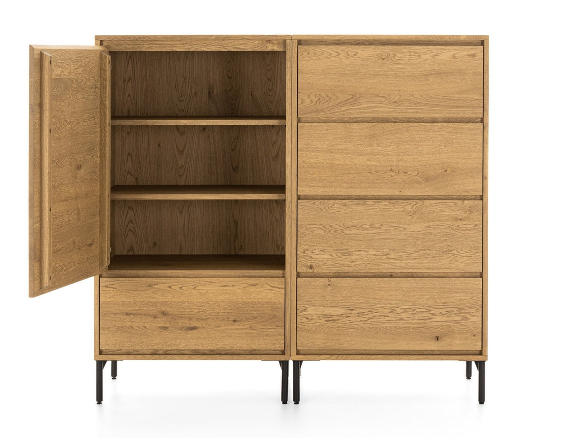 Atlas Cabinet 1D+5Dr 140cm