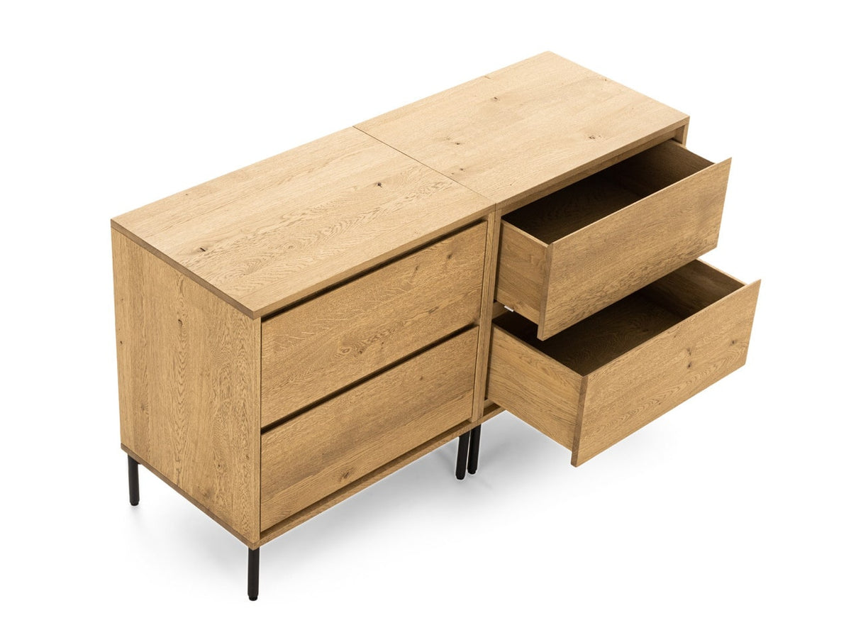 Atlas Sideboard 4Dr 140cm