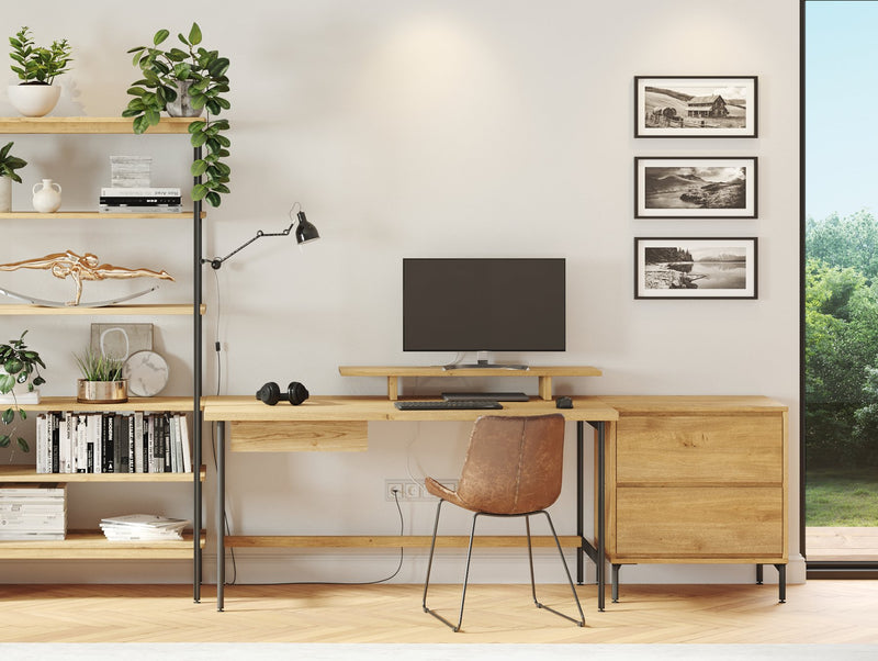 Atlas Home Desk with Drawer 160cm
