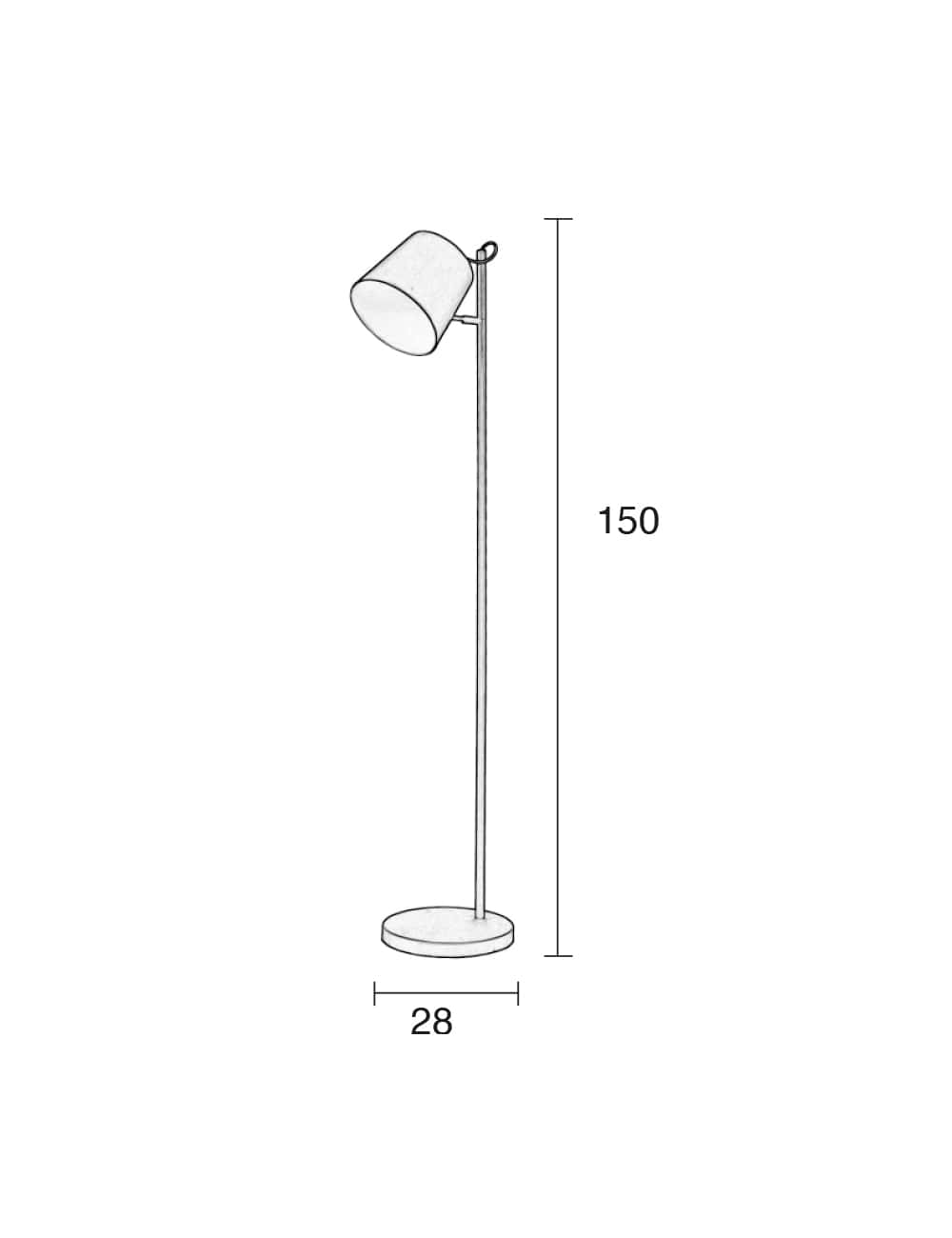 Buckle Head Floor Lamp