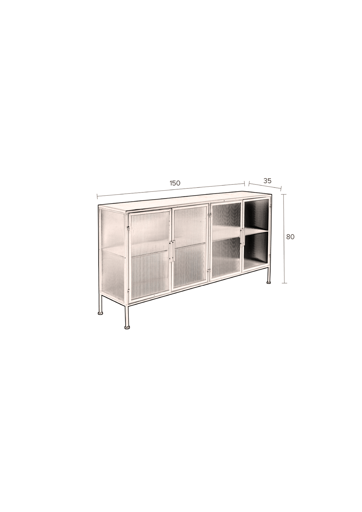 Boli Sideboard 150cm