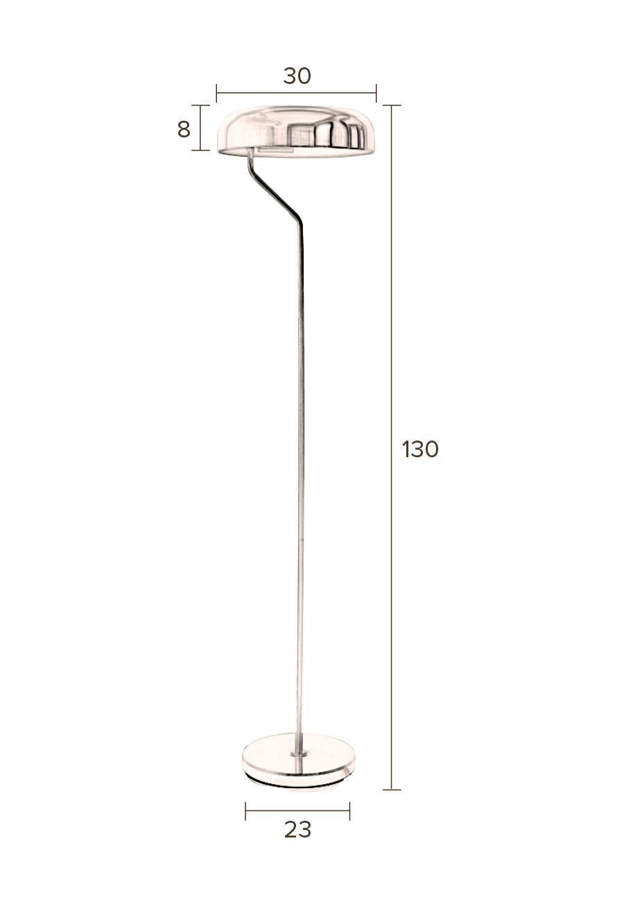 Eclipse floor lamp