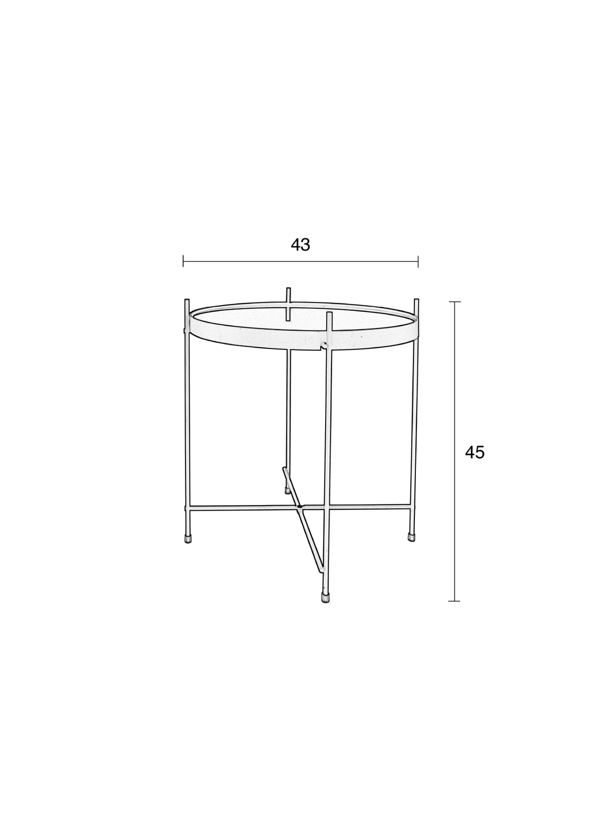 Cupid Marble Side Table