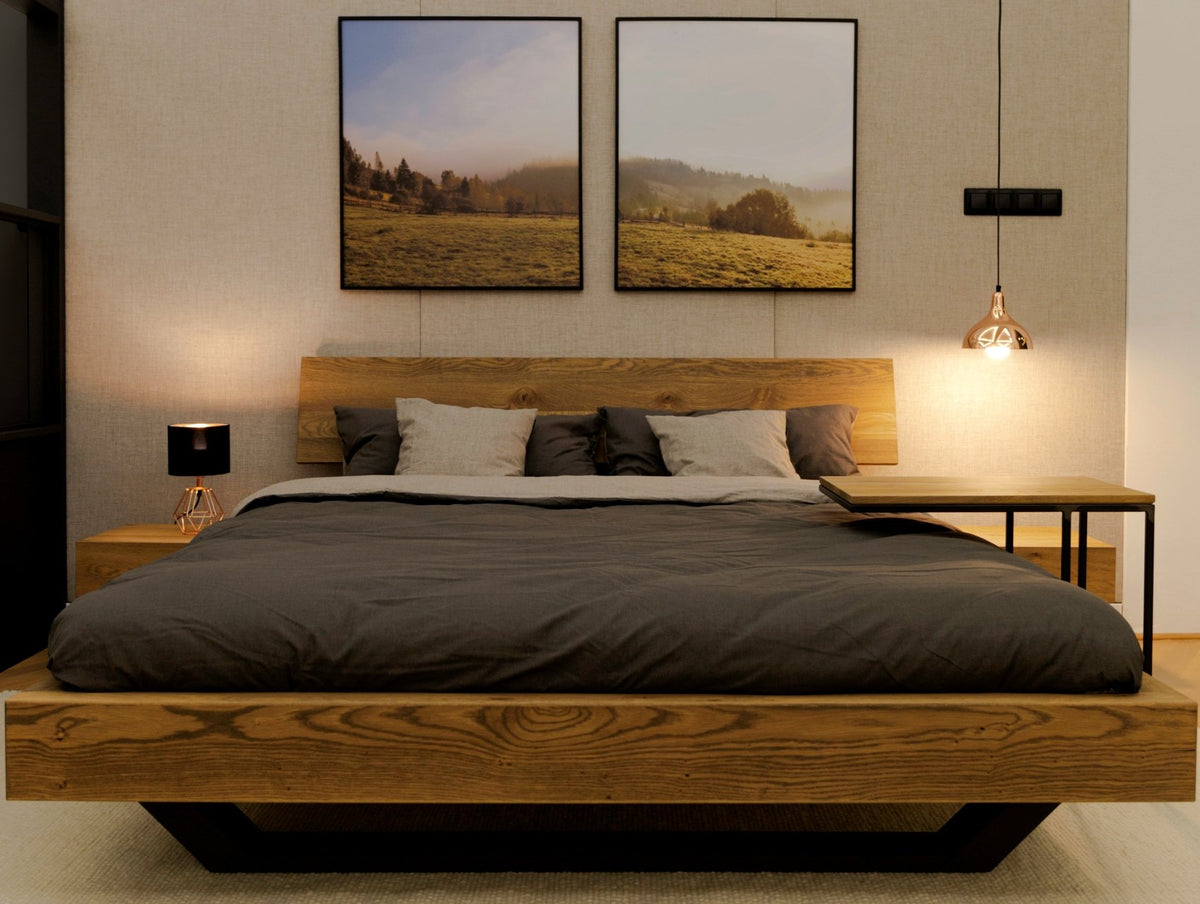 Lausanne Bed with Nightstands