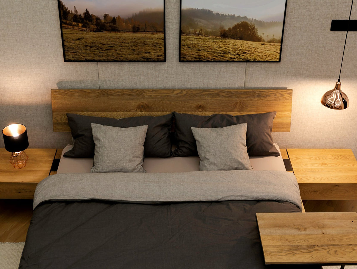 Lausanne Bed with Nightstands